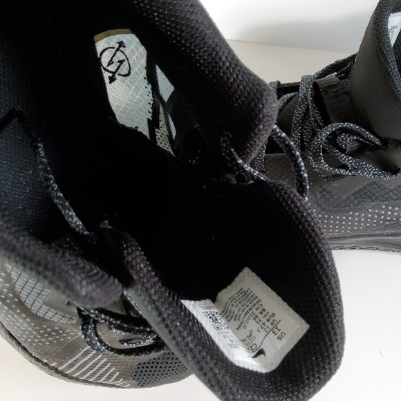 Nike Black Athletic Shoes with Minimalist Design Size 13 main image 9